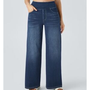 Viral HALARA Flex High Waisted Wide Leg Jeans!